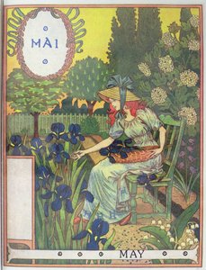 五月 作： Eugene Grasset
